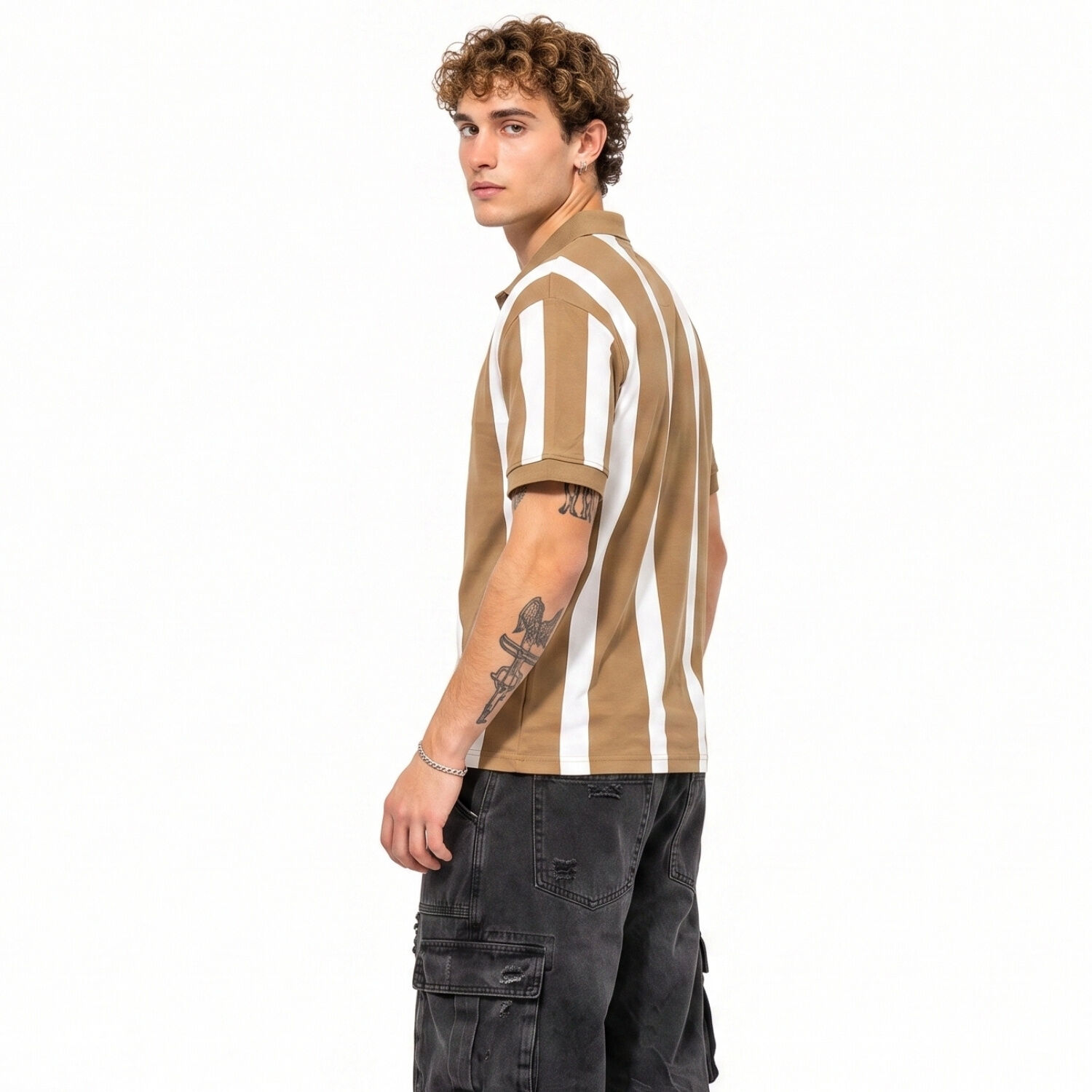 Polera Polo Algodon Hombre Dante image number 2.0