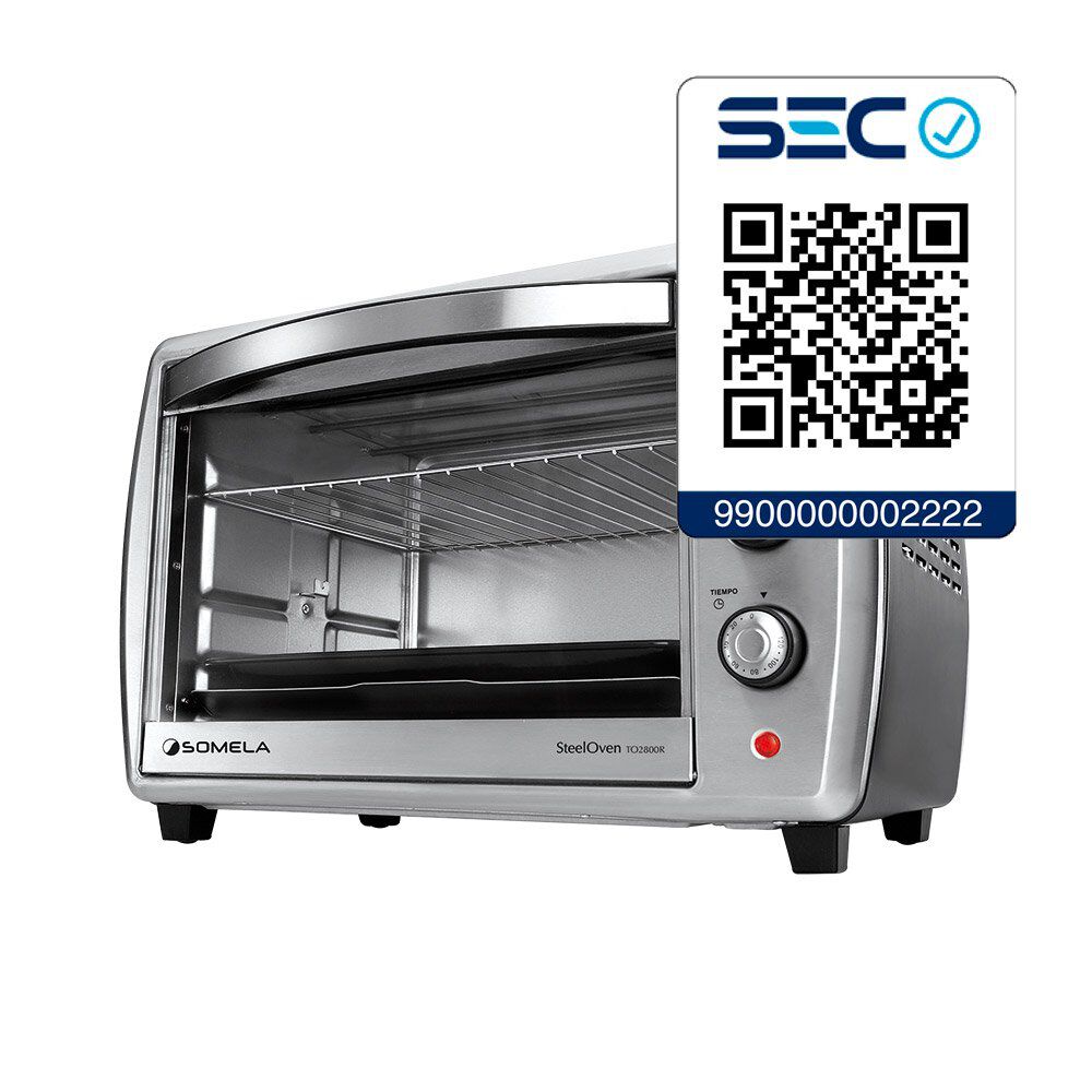 Horno Eléctrico Somela Steeloven TO2800R / 28 Litros image number 1.0