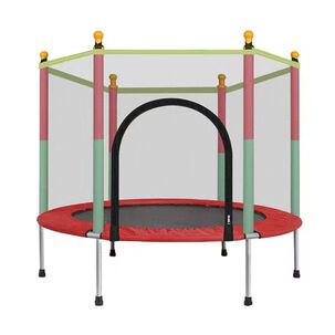 Cama Elastica Trampolin Para Niños Roja