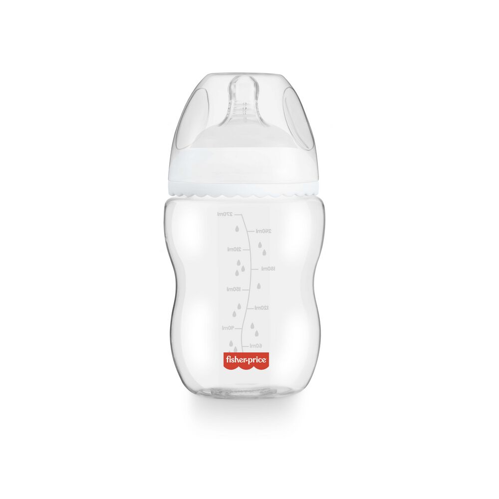 Mamadera Fisher Price First Moments Boca Ancha 270 Ml Bb1025 image number 0.0