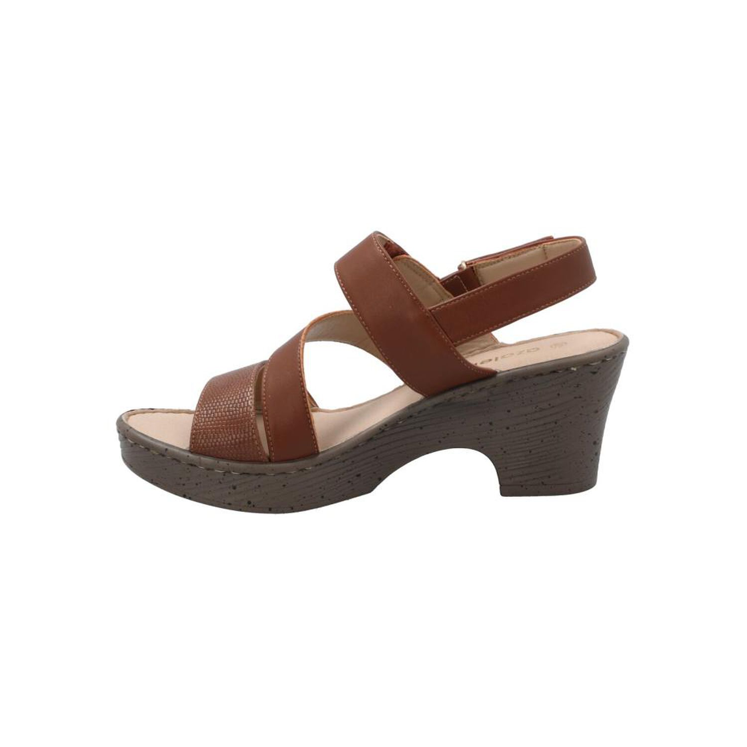 Sandalia Mujer Azaleia Hailey Cognac image number 1.0