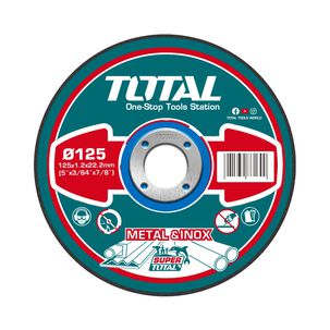 Juego Disco Corte Para Metal Abrasivo 10 Piezas 125mmx1.2m Total
