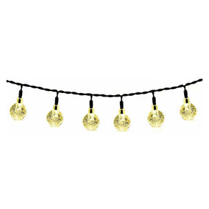 Guirnalda Solar Decoración 20 Led 10mts - Ps