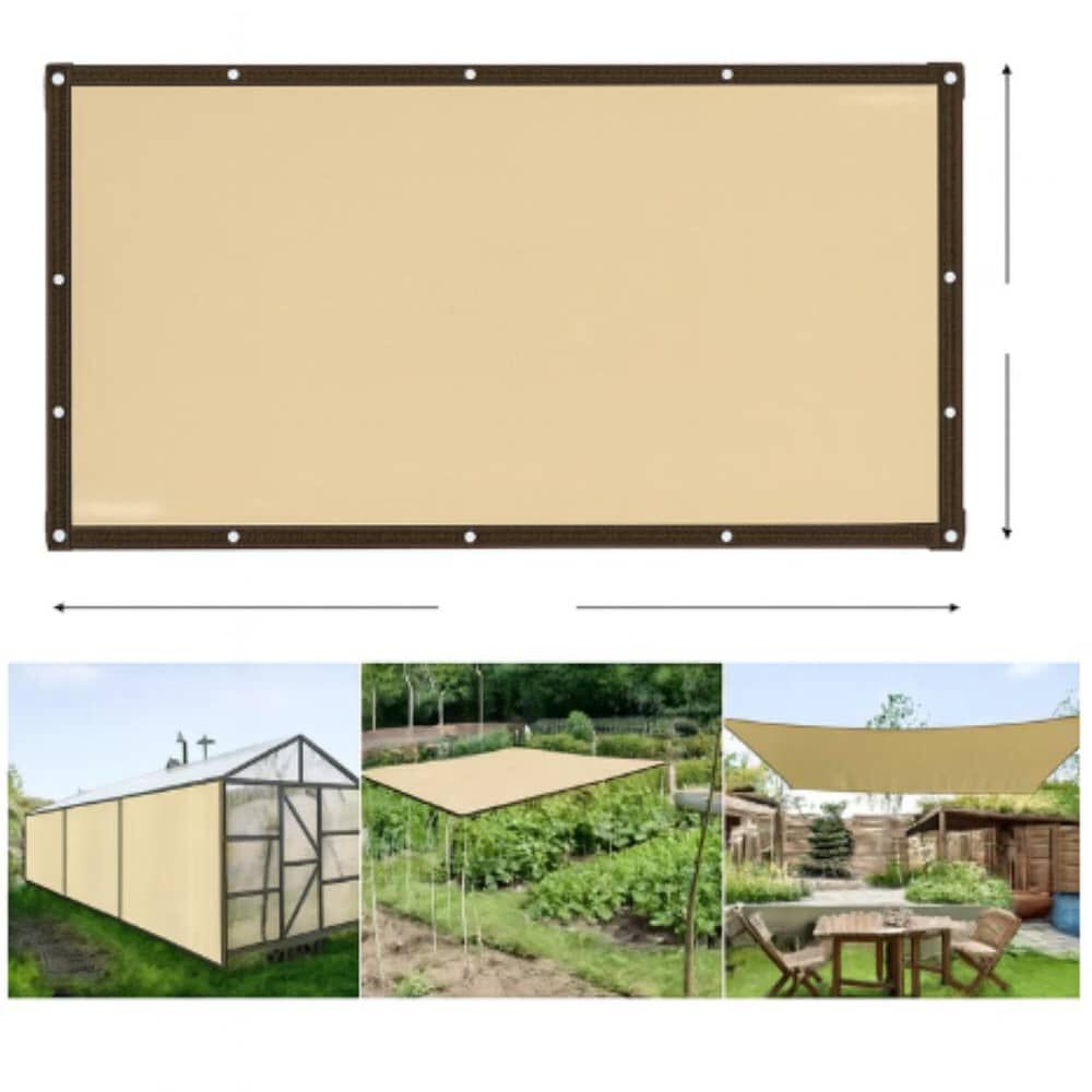 Malla Red De Parasol De Jard&iacute;n Toldo Protecci&oacute;n Uv Solar 6x4 image number 6.0