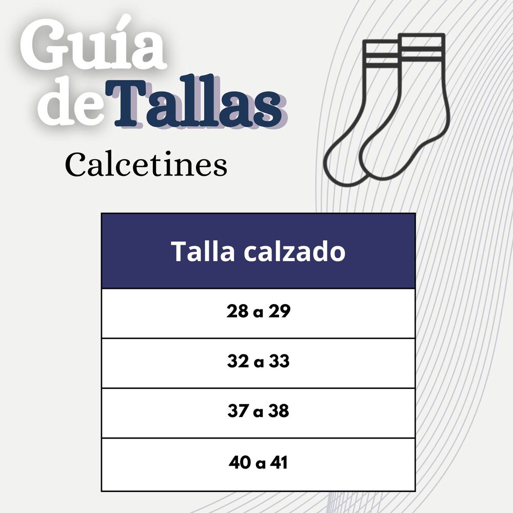 Pack 3 Calcet&iacute;nes Escolares Corto Algod&oacute;n Azul Ni&ntilde;o Y Ni&ntilde;a image number 3.0