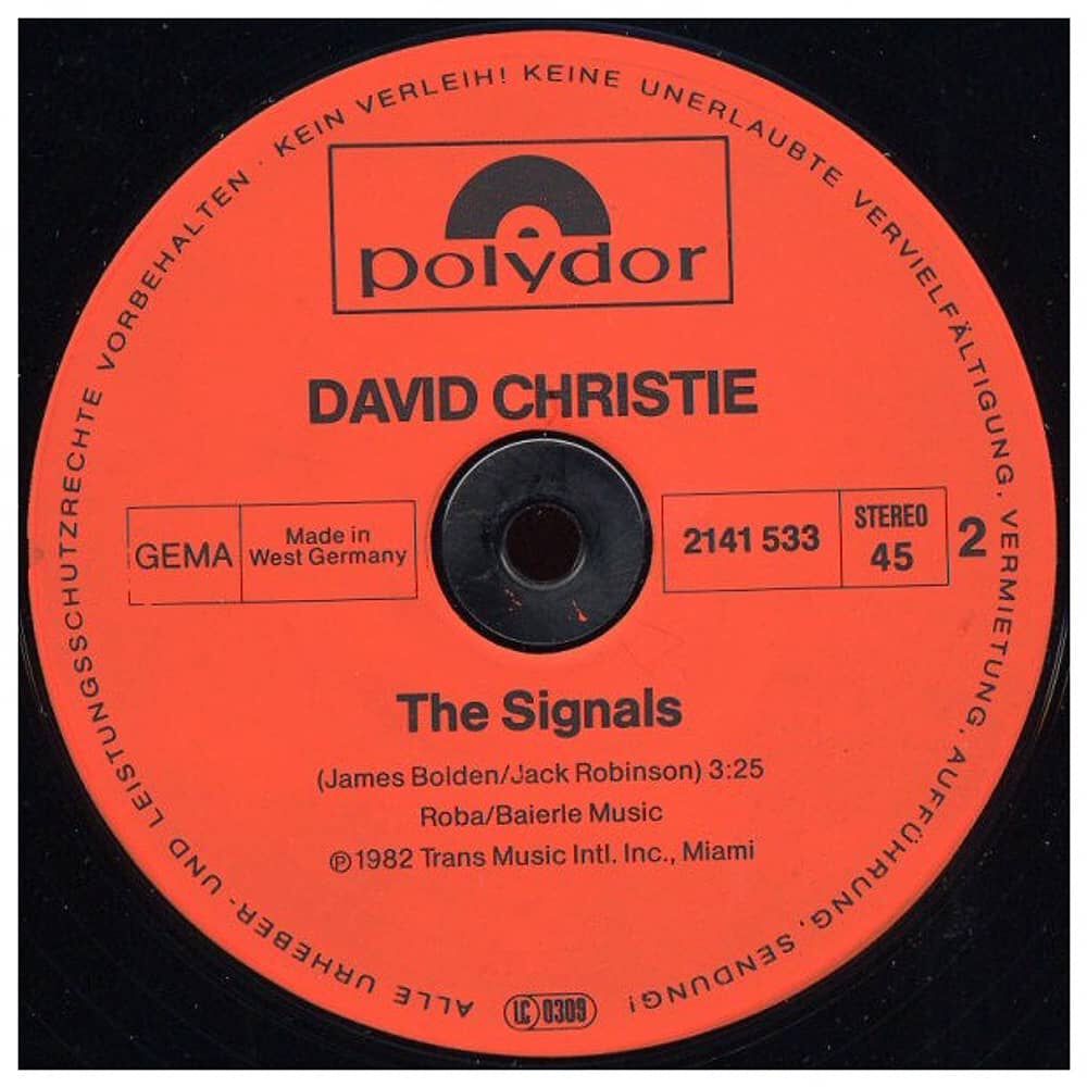 David Christie - Saddle Up | 12" Maxi Single Usado image number 2.0