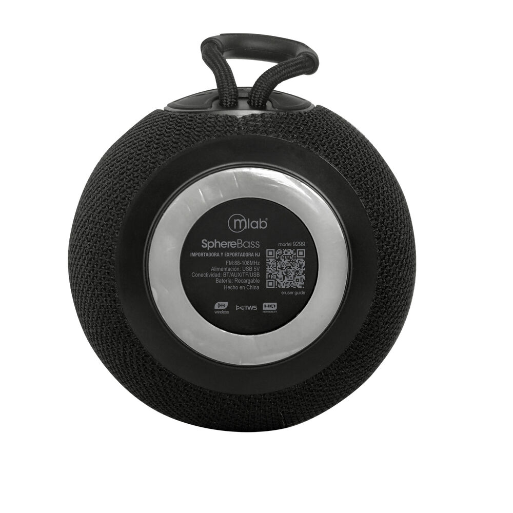 Parlante Portátil Bluetooth Sphere Bass Ip65 Tws Mlab image number 4.0
