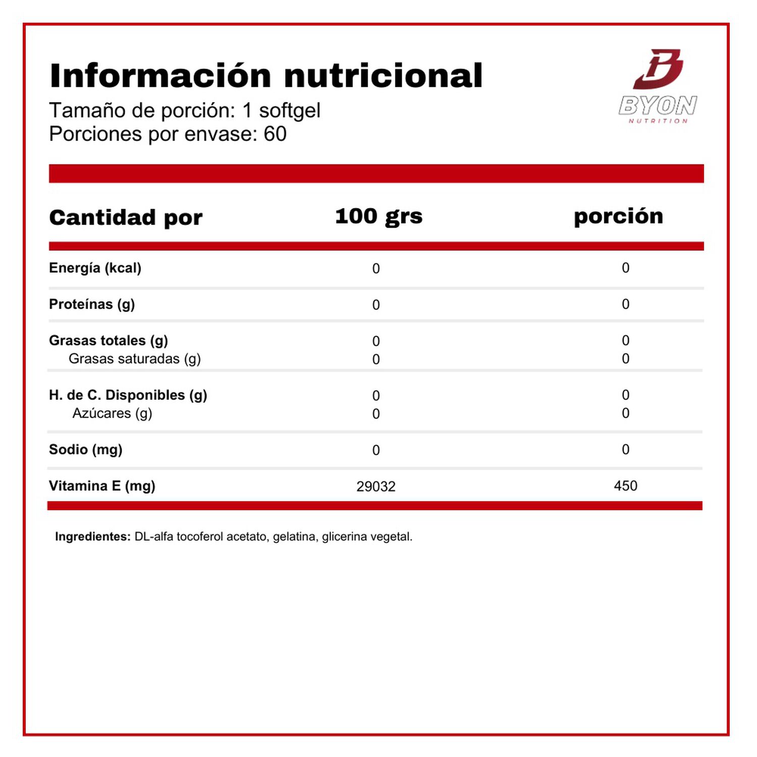 Vitamina E 1000iu 60 Softgels image number 1.0