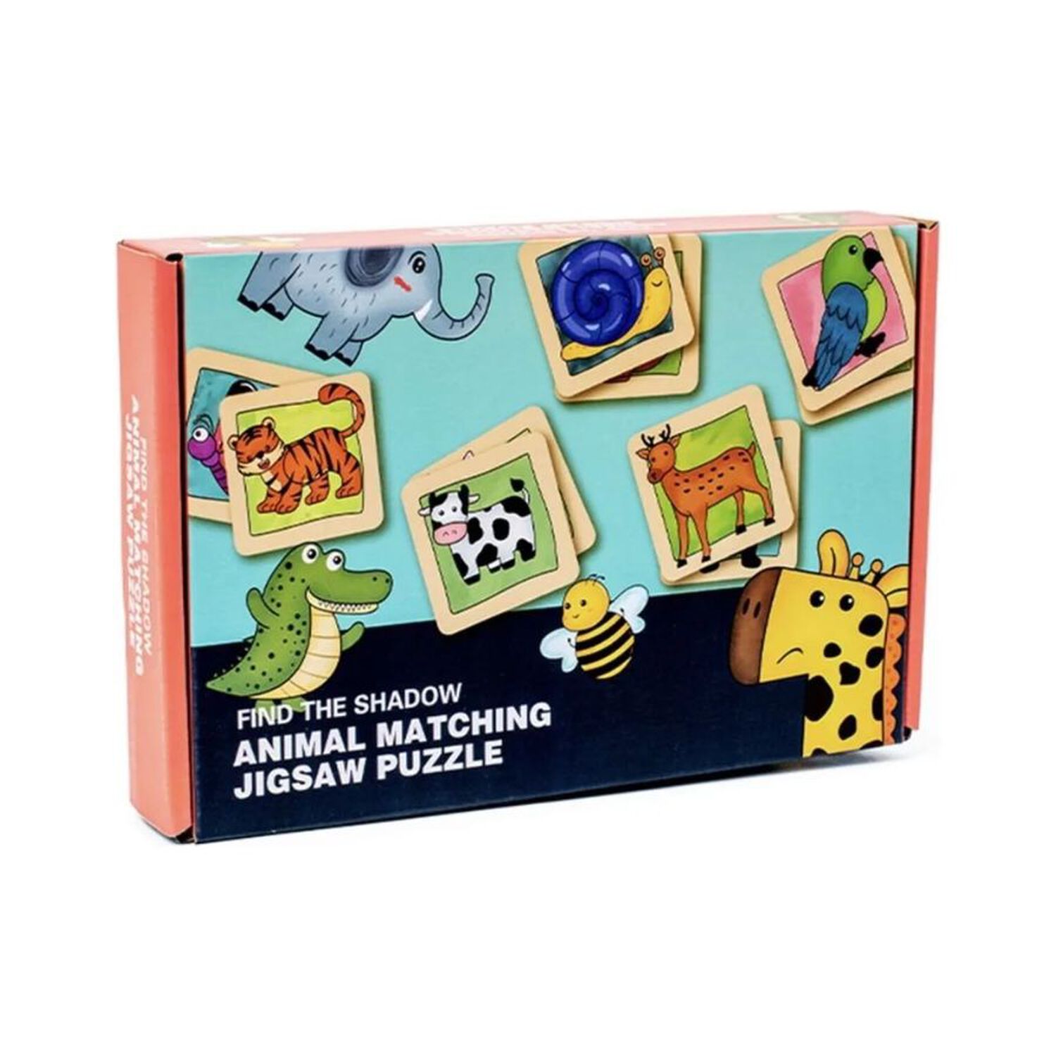 Juego De Mesa Para Ni&ntilde;os Animales Deslizantes Puzzle image number 0.0