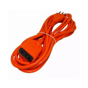Alargador Extension De Corriente 5mts 10a Naranja Macrotel