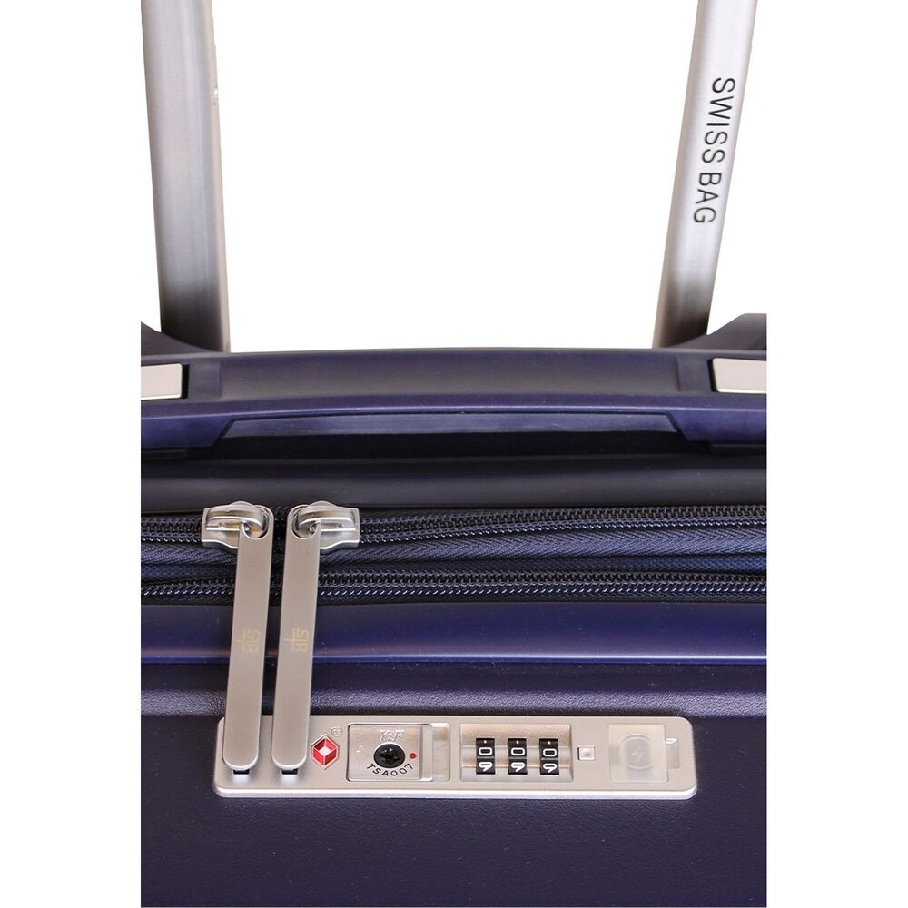 Maleta Mediana Xpos Azul + Morral De Regalo Swiss Bag image number 2.0