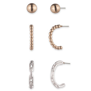 Pack Aros Lauren Ralph Lauren 14g00947 Dorado/plata