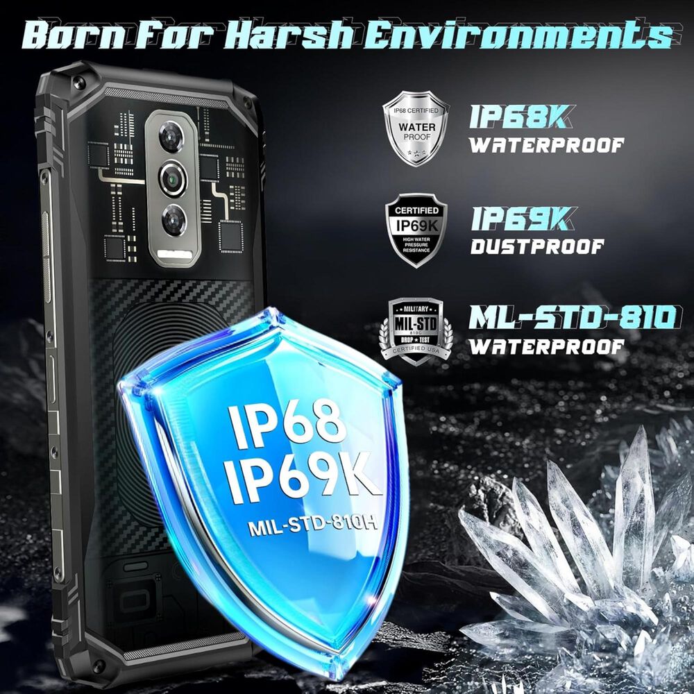 Doogee Blade 10 Ultra - Smartphone Resistente, 8gb+256gb, 50mp, Android 14 image number 4.0