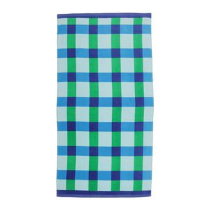 Toalla De Playa Casaideal Vichy / 75 X 150 Cm