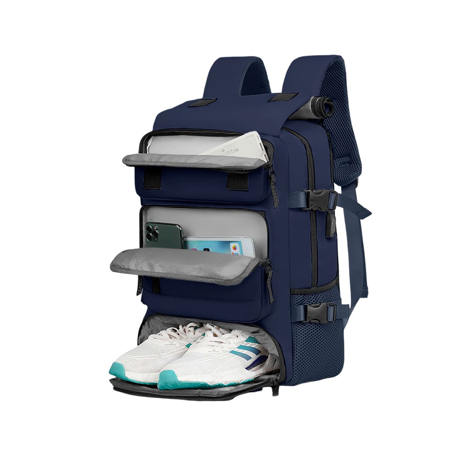 Mochila De Viaje Kolke Hikes 40 L Impermeable Multifuncional image number 12.0