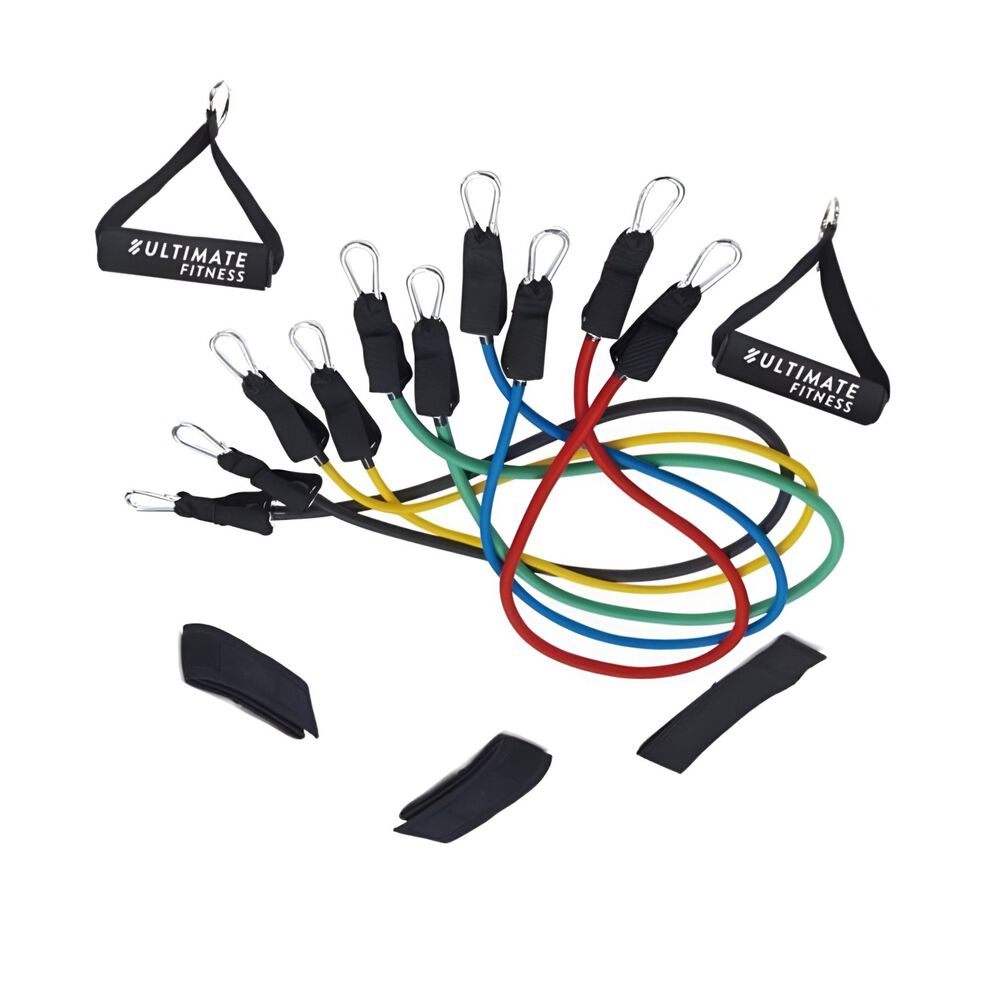 Set De Tubos El&aacute;sticos De Resistencia - 11 Piezas image number 2.0