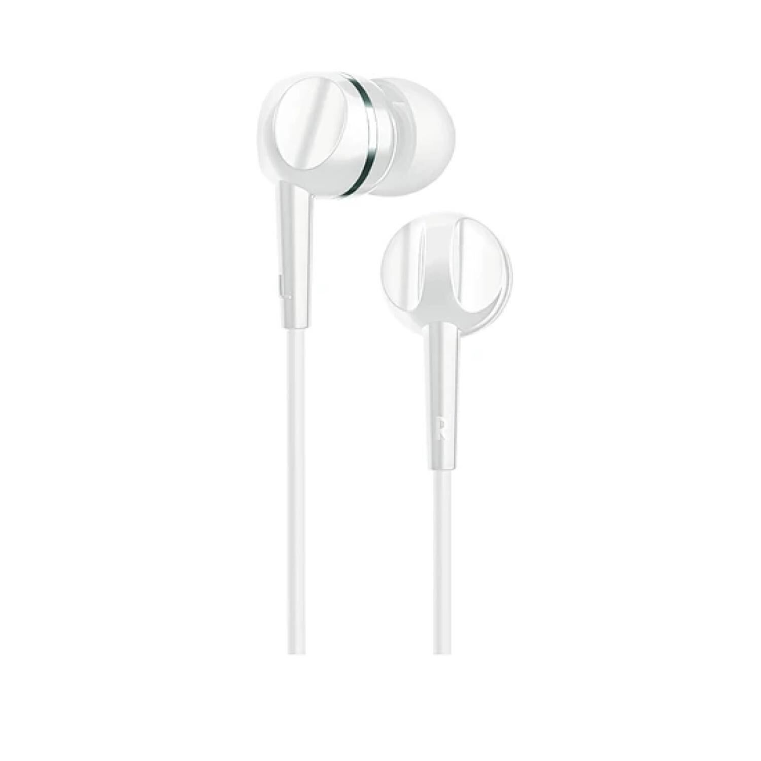 Audifonos Manos Libres Jack 3.5 Blanco Earbuds 105 image number 0.0