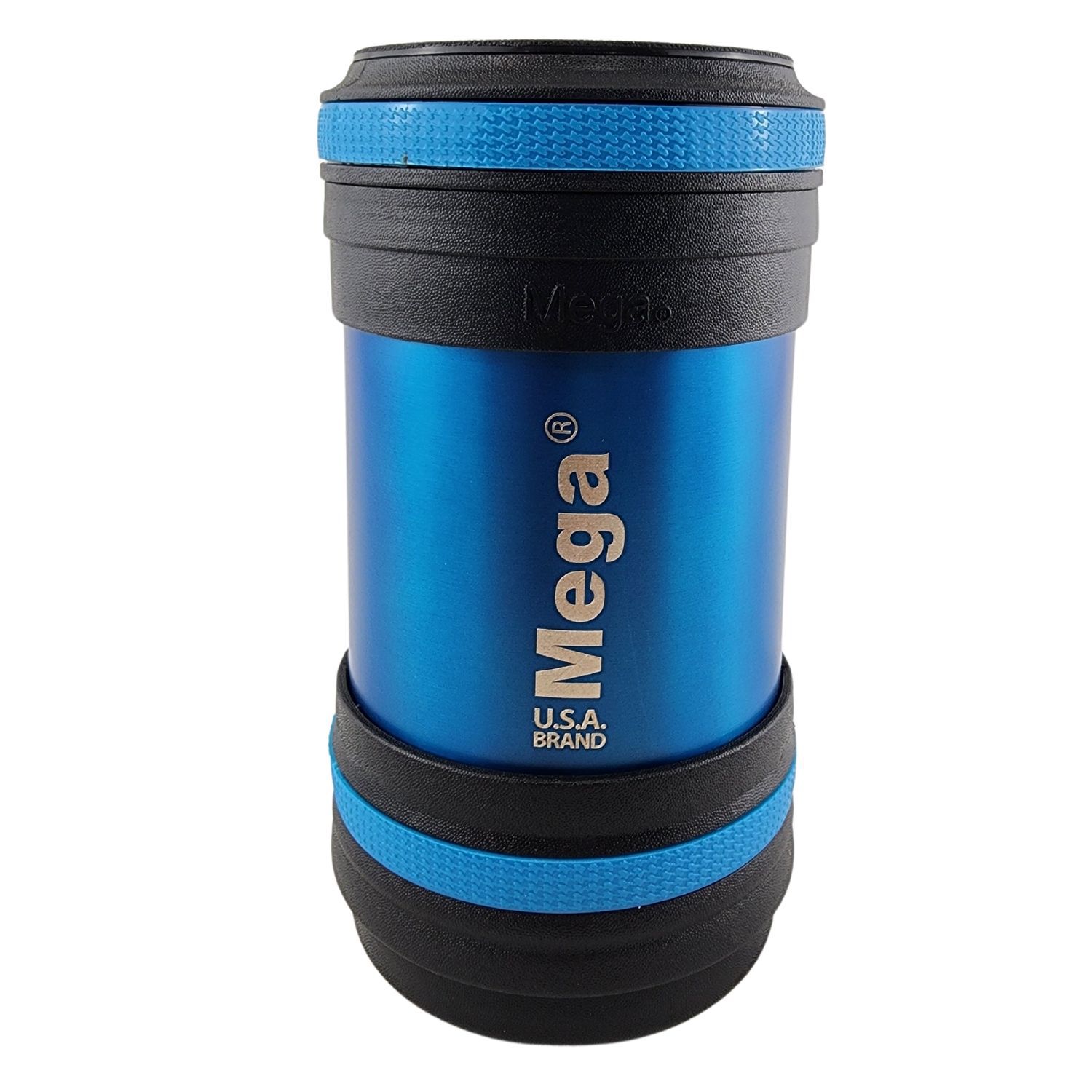 Termo Mega Maxx 400ml Comidas Metalico Acero Inoxidable Azul image number 0.0