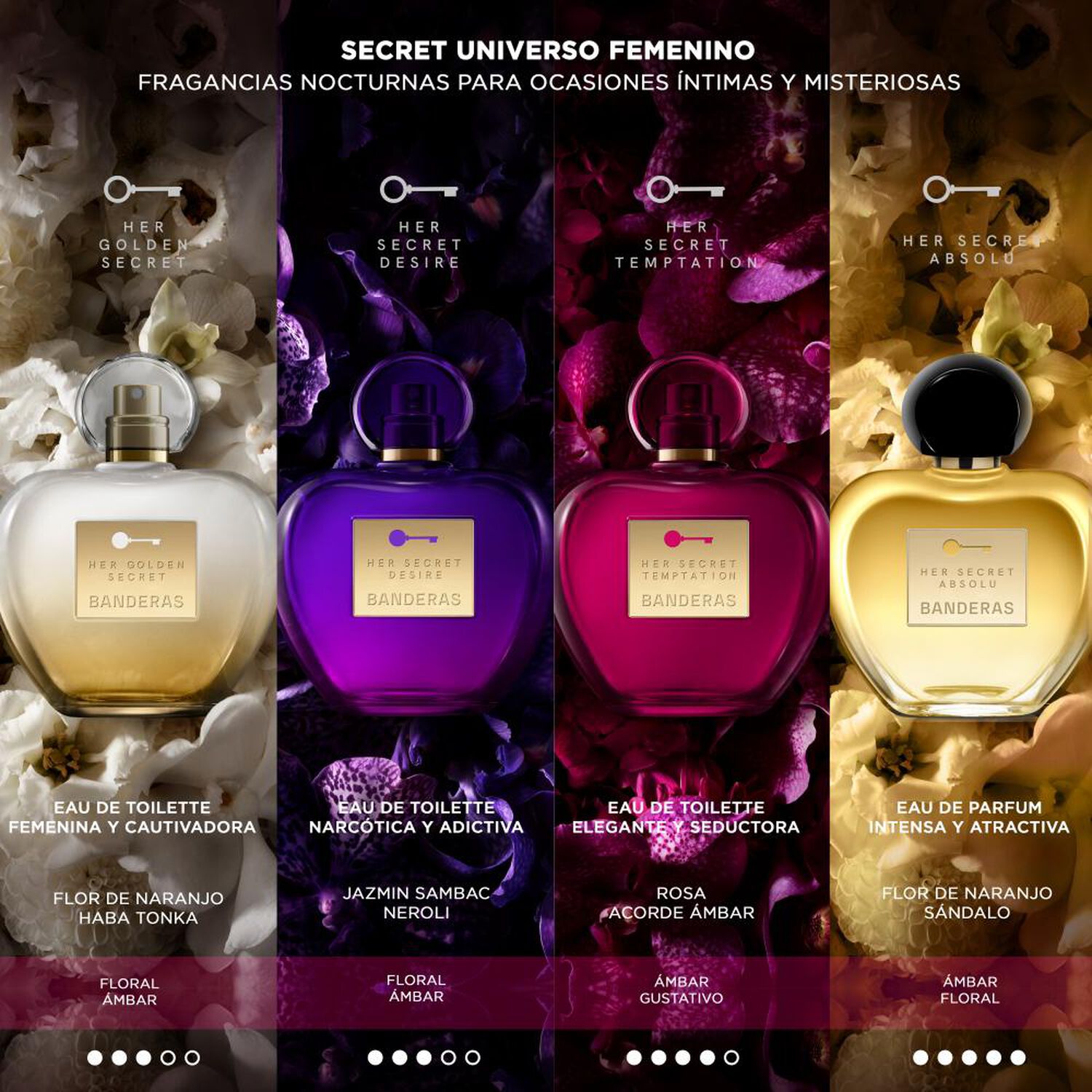 Perfume Mujer Her Secret Absolu Banderas / 80 Ml / Eau De Parfum image number 7.0