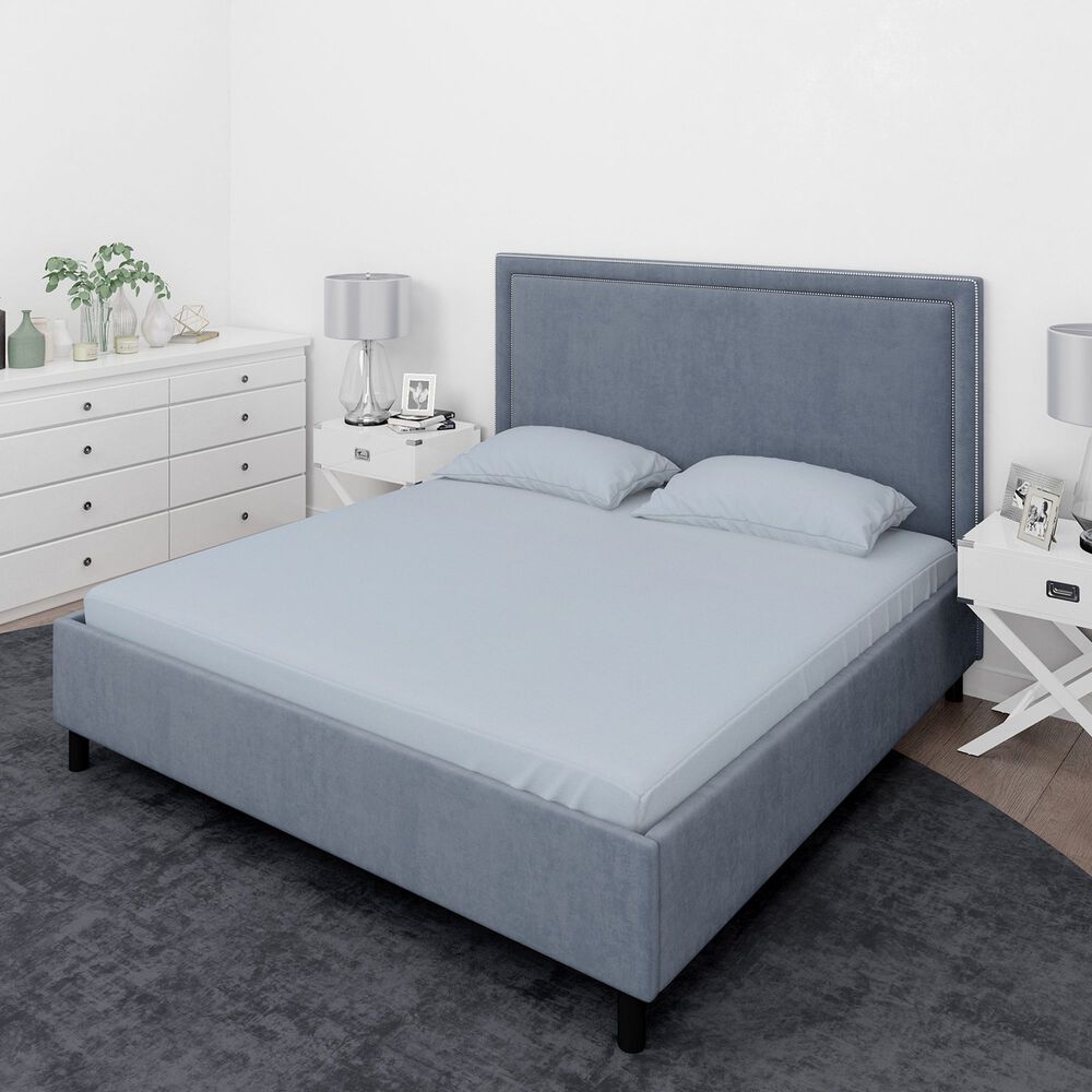 Juego De S&aacute;banas Nautica 4 Piezas Microfibra King Celeste image number 0.0