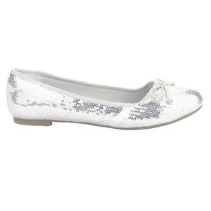 Ballerina Chalada Mujer Nathan-60 Plateado Casual