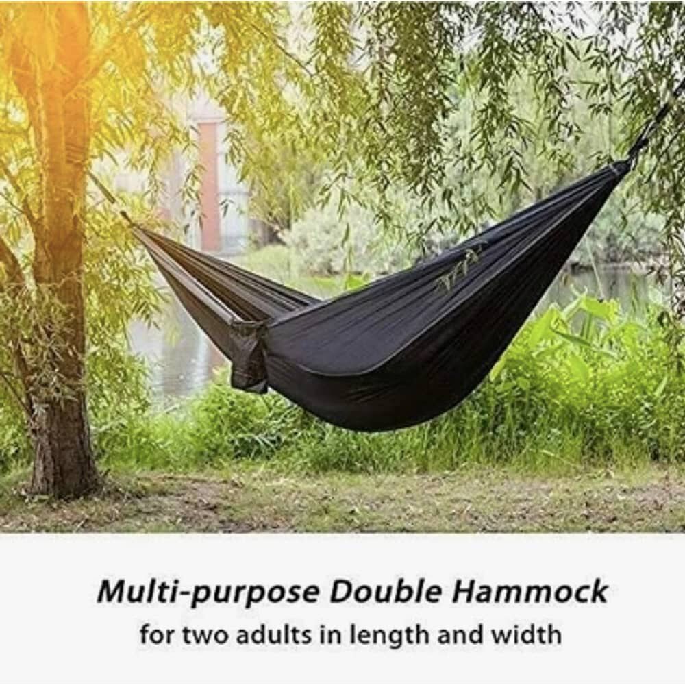Hamaca Paraguaya Camping Negro image number 3.0