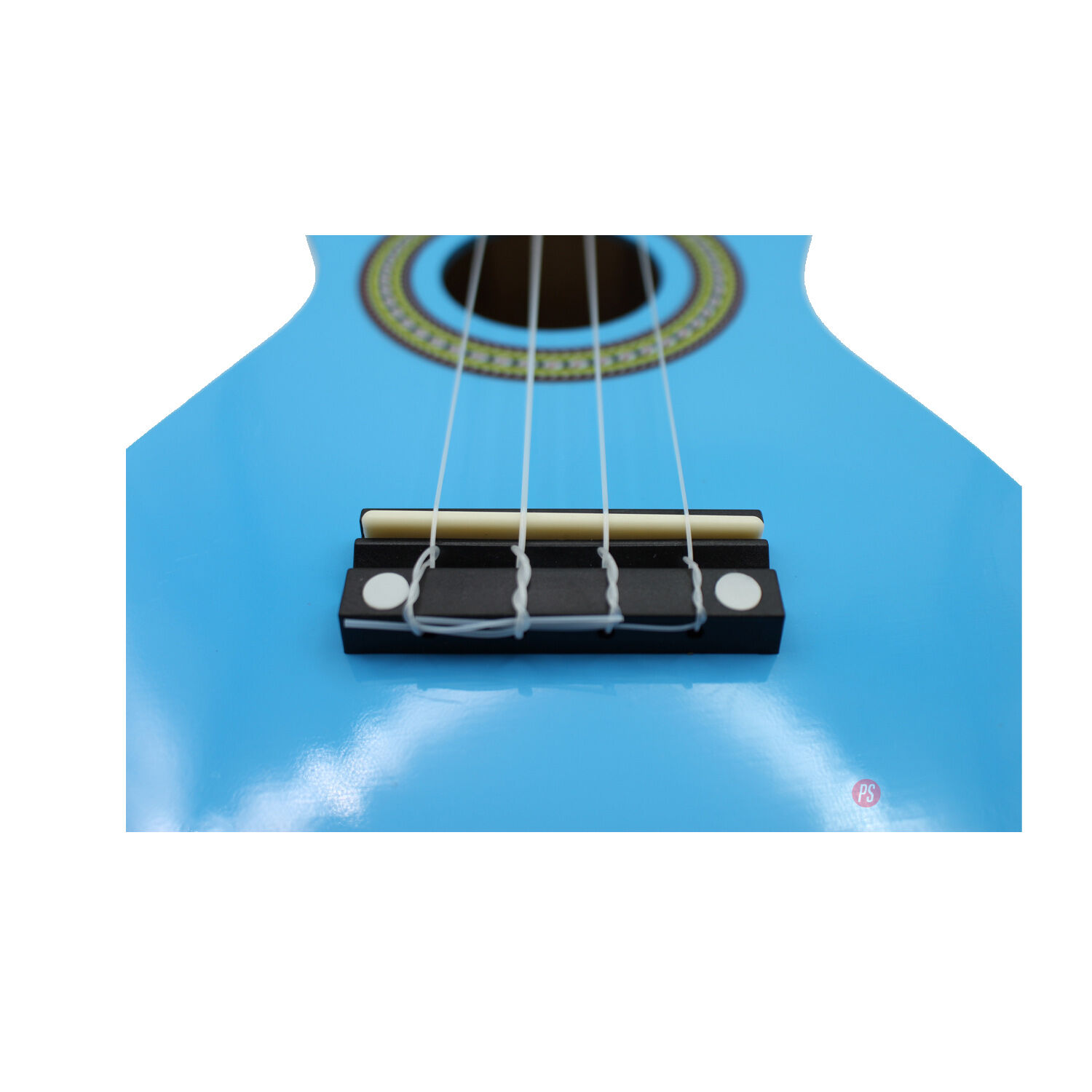 Ukulele 21 Pulgadas Con Funda Y U&ntilde;eta Color Azul - Ps image number 1.0