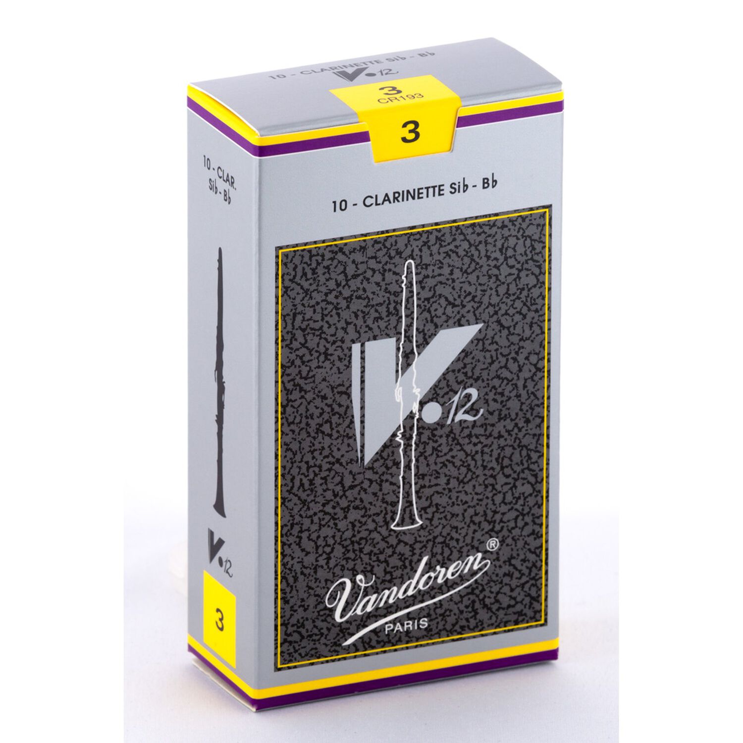 Cajas De Ca&ntilde;as Clarinete Sib V.12 N&ordm;3.0 Cr193 Vandoren image number 0.0