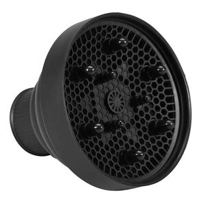 Difusor Para Secador De Cabello De Silicona Plegable Negro