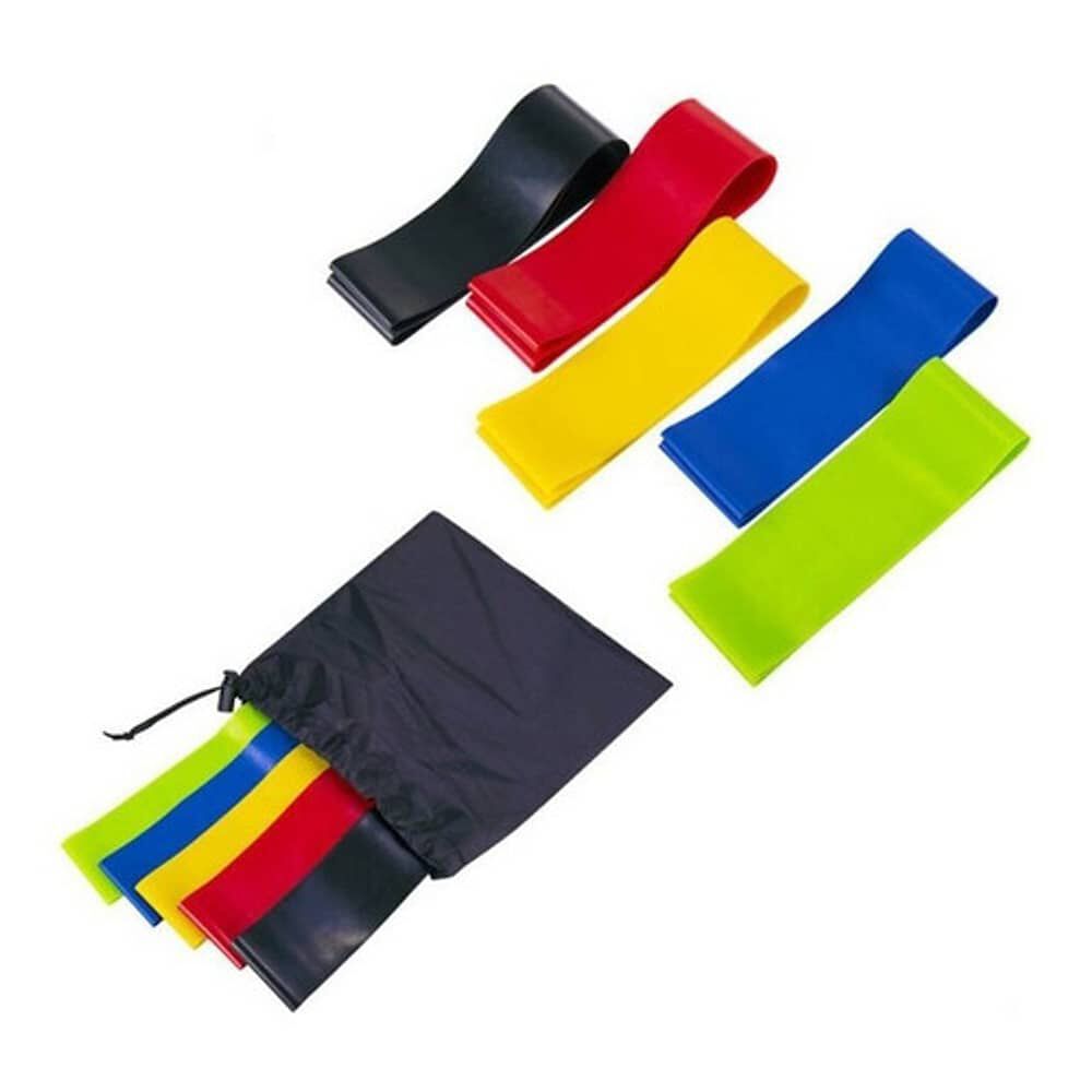Set De 5 Bandas El&aacute;sticas De Ejercicios | Crossfit image number 2.0