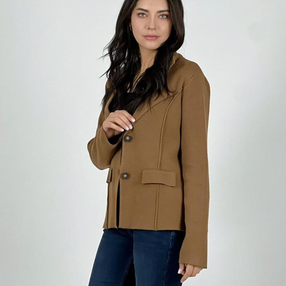 Blazer Cuello V 2 Botones image number 13.0