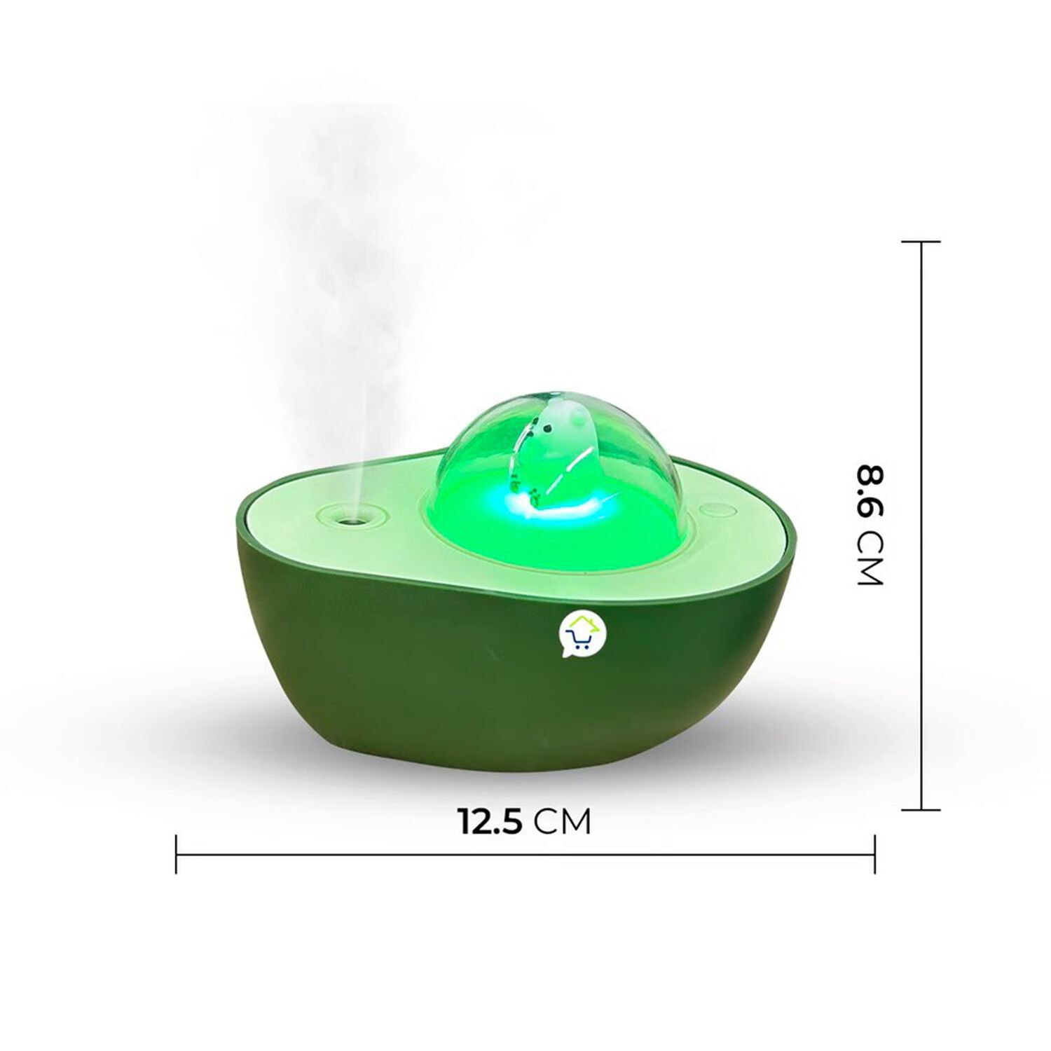 Humidificador De Aromas Y Luces Con Forma De Aguacate image number 3.0