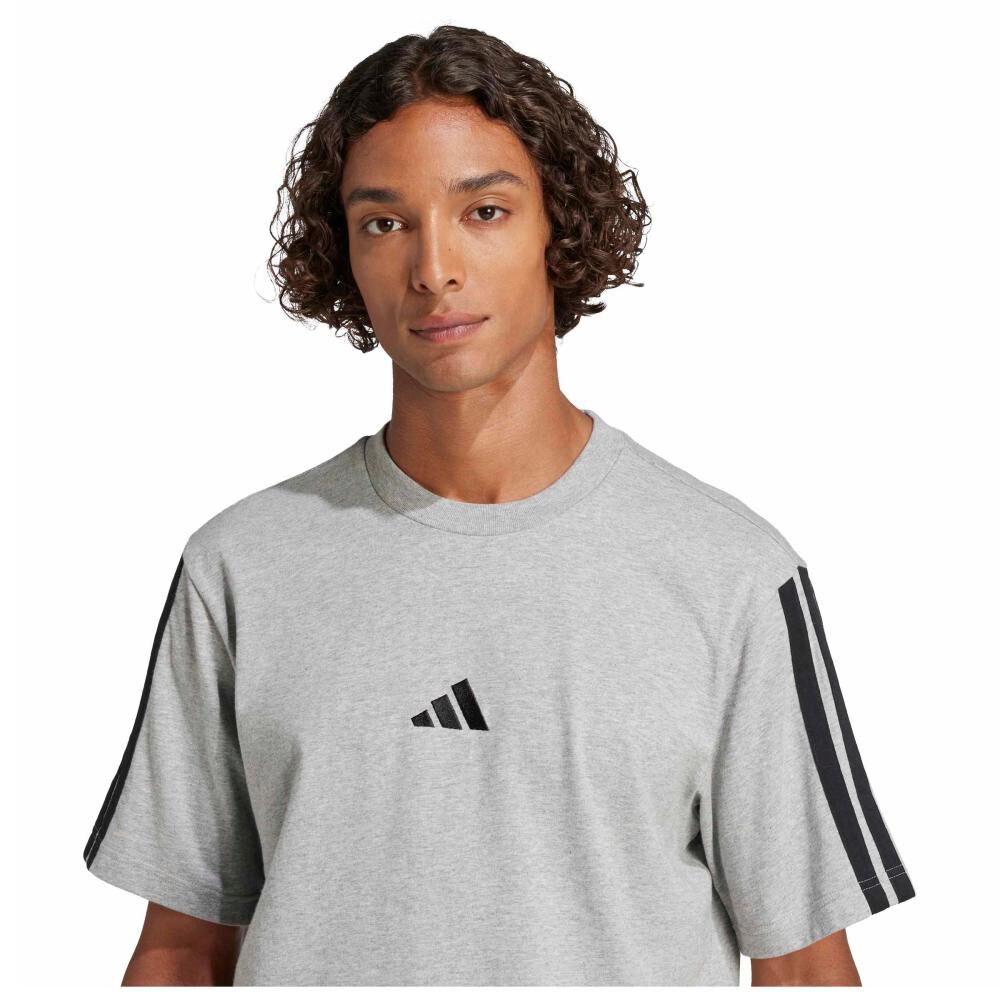 Camiseta Essentials Single Jersey 3 Bandas Adidas image number 3.0