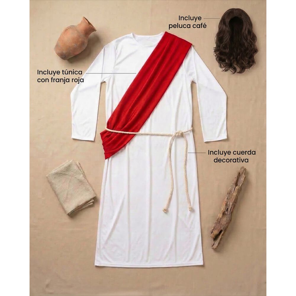 Disfraz Cosplay De Jes&uacute;s De Nazaret Adulto image number 5.0