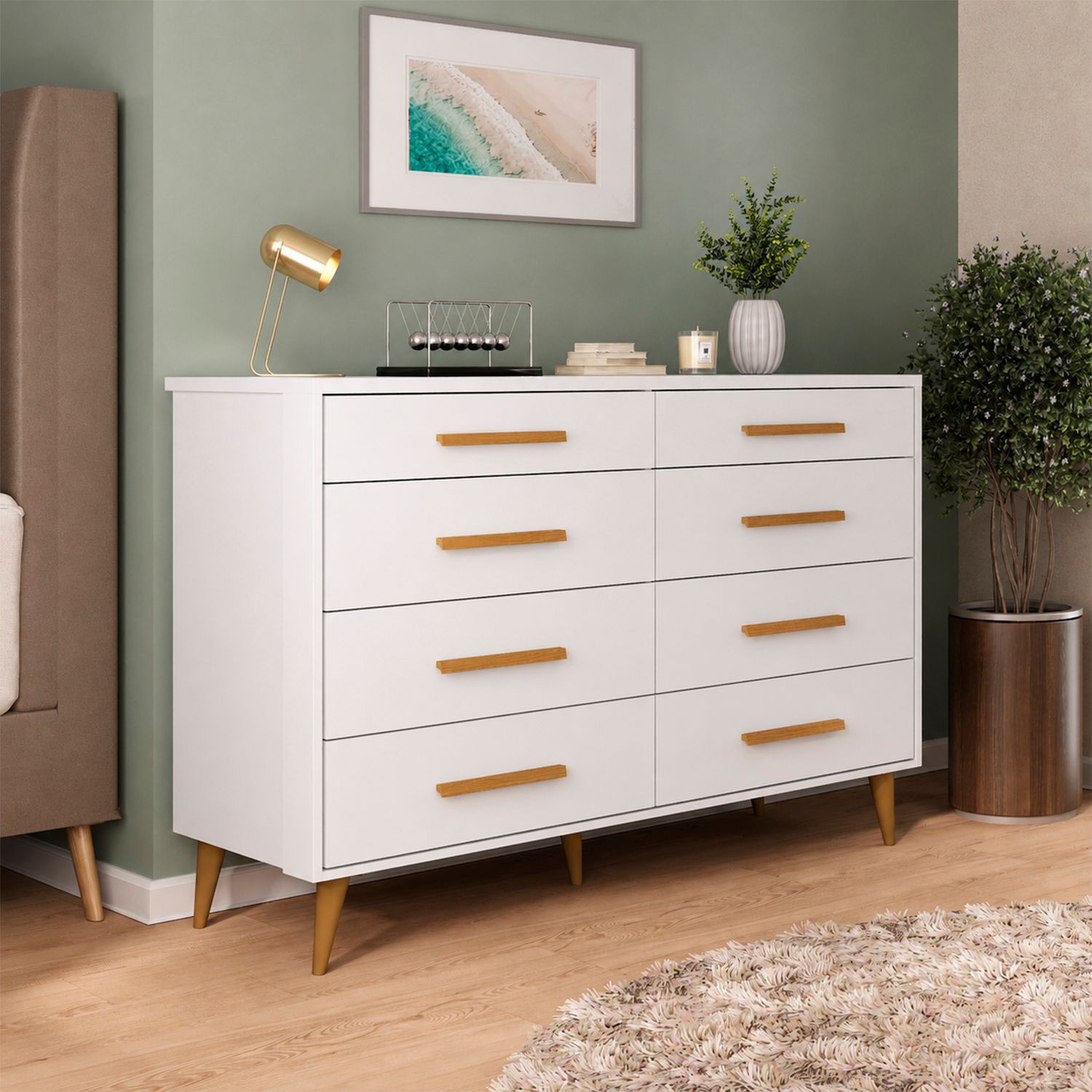 Comoda Di Poretti Design Brisa / 8 Cajones image number 2.0