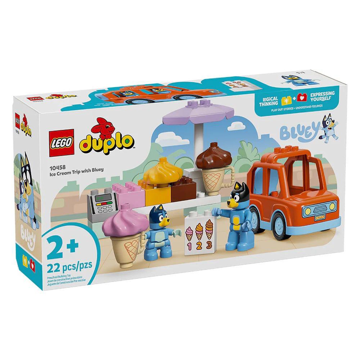 Lego Duplo - Excursi&oacute;n A La Helader&iacute;a Con Bluey - 10458 image number 3.0