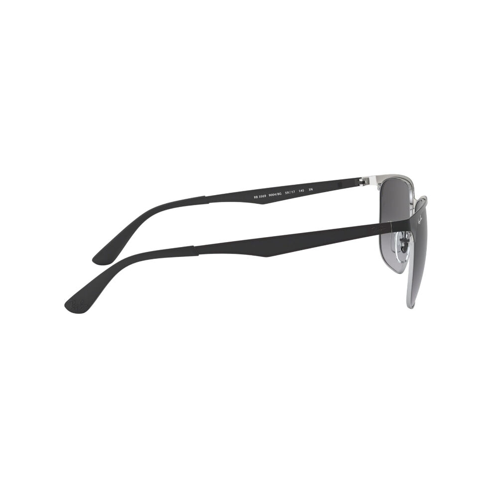 Lentes De Sol Black On Silver Ray-ban image number 9.0