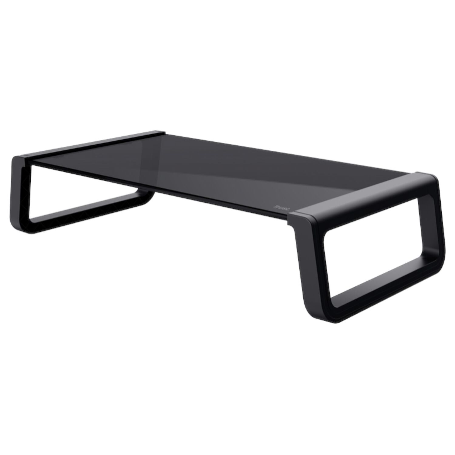 Soporte De Monitor Trust Monta Premium Tempered Glass Black image number 1.0