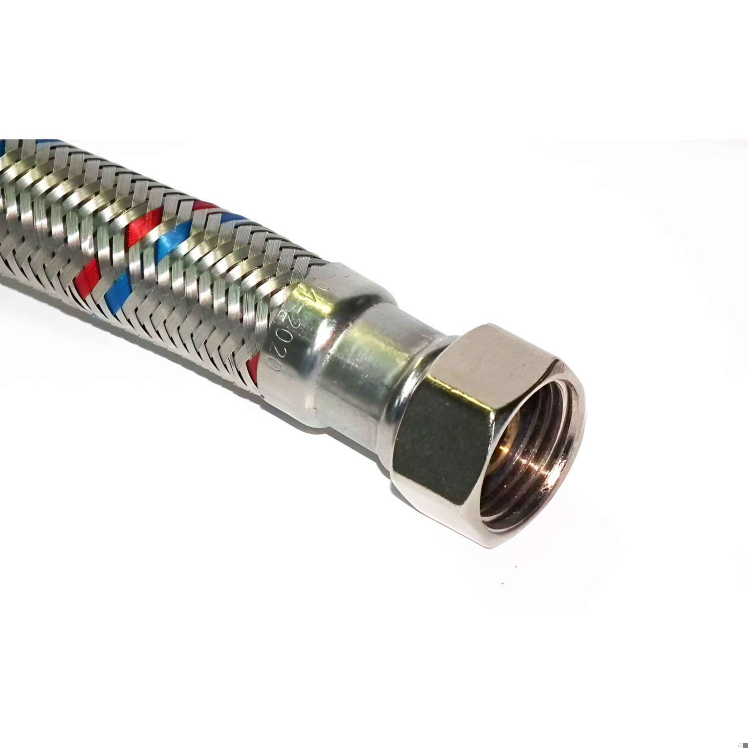 Flexible De Agua Calefont Acero Inoxidable Hi-he 1/2" 35cms - Hoffens image number 2.0