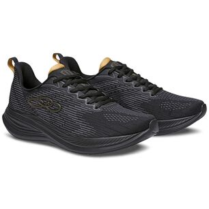 Zapatilla Mujer Marte Negro/dorado