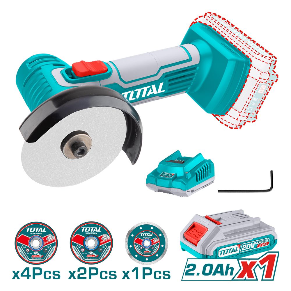 Mini Cortador Inalámbrica 3" 20v Total image number 1.0