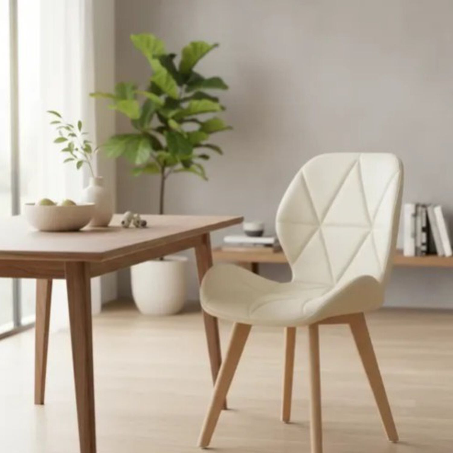 Silla Mariposa Ecocuero Wood image number 2.0