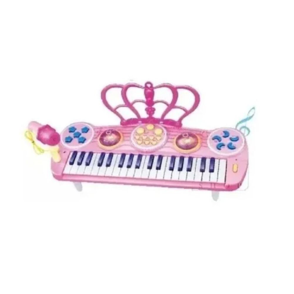 Teclado Piano Para Ni&ntilde;os Little Musician Rosa image number 0.0