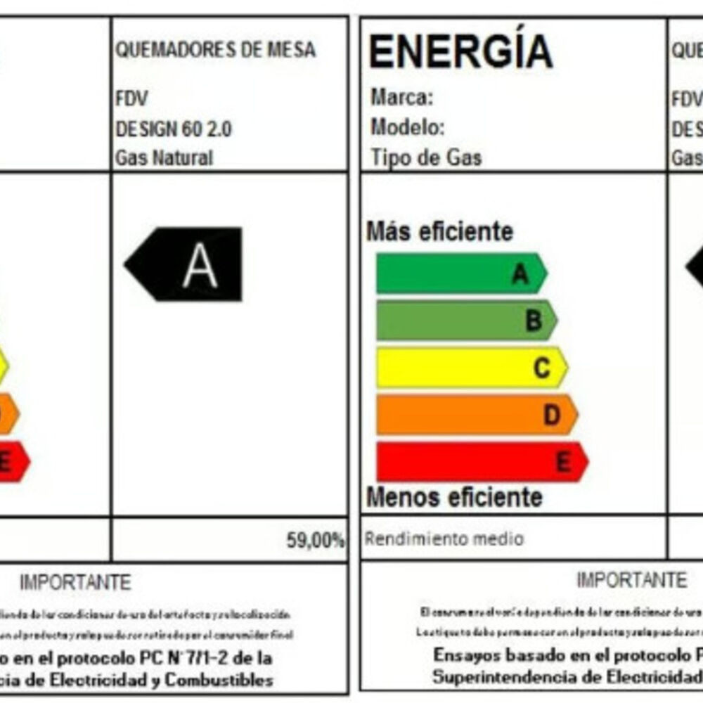 Encimera Gas Natural Fdv Design 60 2.0 image number 7.0