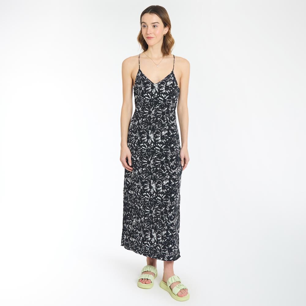 Vestido Largo Pavilo Cruzado En Espalda Mujer Freedom image number 0.0