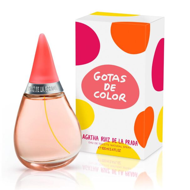 Perfume mujer Agatha Ruiz De La Prada Gotas De Color / 100 Ml