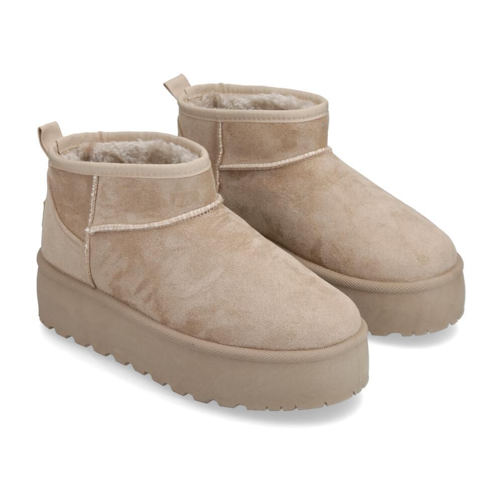 Bota Mujer Freedom Beige image number 1.0