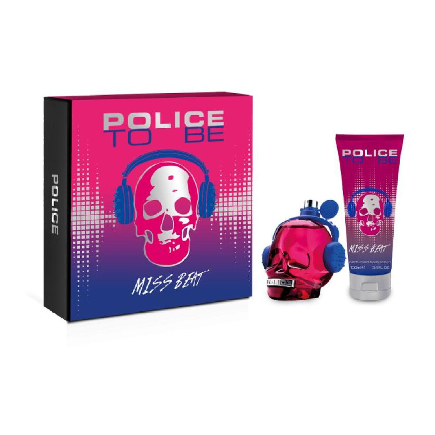 Set De Perfumer&iacute;a Mujer To Be Miss Beat Police / 75 Ml / Eau De Parfum + Body Lotion 100 Ml image number 0.0