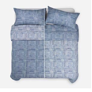 Plum&oacute;n Rosen Soft Touch Lucca Navy / 2 Plazas