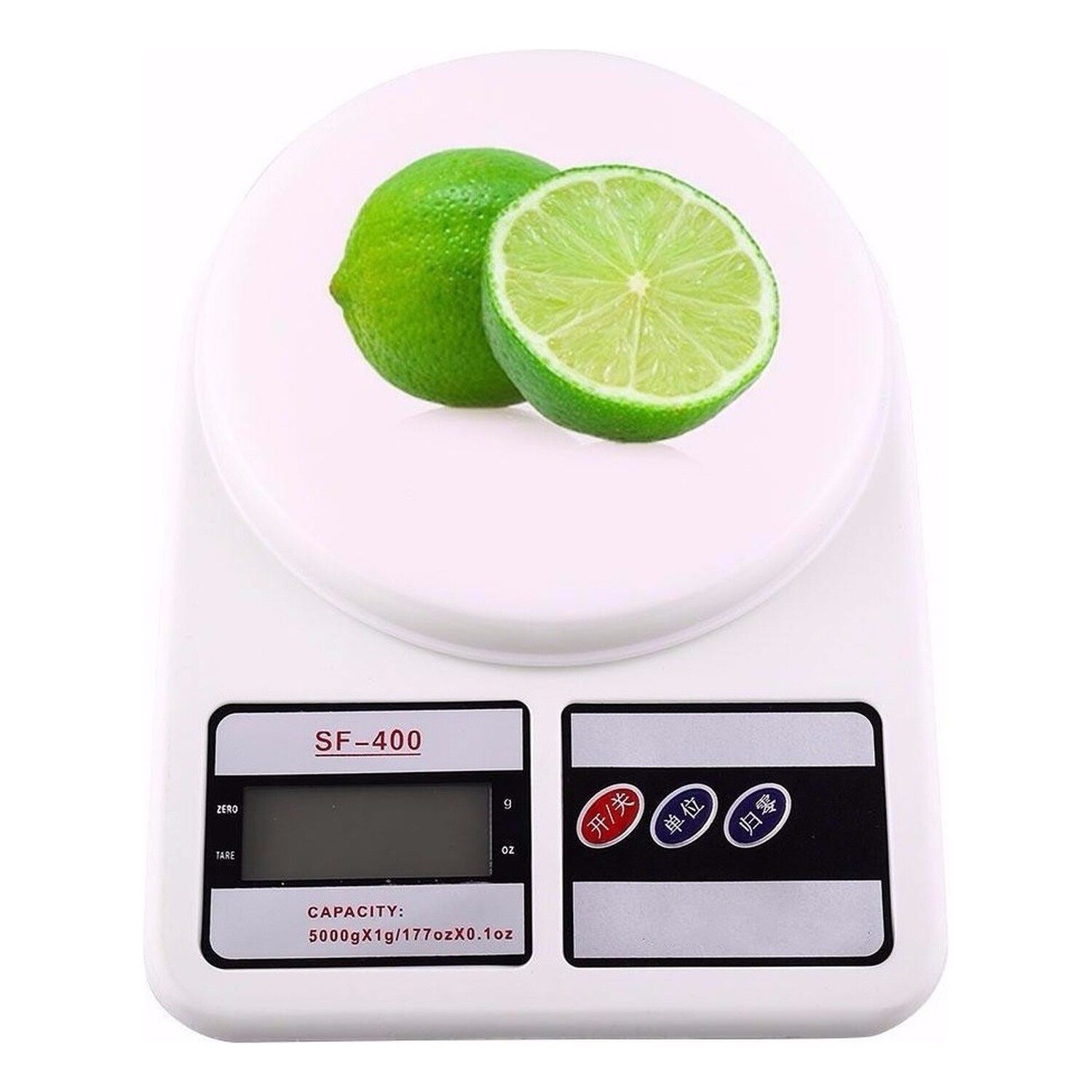 Balanza Digital Cocina 7 Kg Alta Precisi&oacute;n Color Blanco image number 3.0